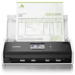 Brother ADS-1600W Desktop Document Scanner Front View 2