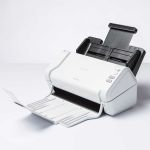 Brother ADS-2200 A4 Desktop Document Scanner left side view