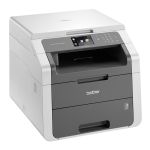 Brother DCP-9015CDW A4 Colour Laser Multifunction Printer left view
