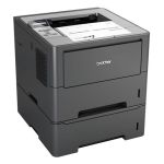 Brother HL-6180DWT A4 Mono Laser Printer with extra tray left view