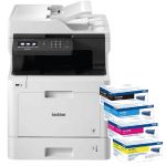 Brother DCP-L8410CDW A4 Colour Laser Multifunction  Bundle