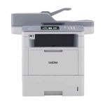 Brother MFC-L6900DW A4 All In One Mono Laser Printer Left View