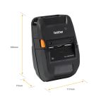 Brother RJ-3230B Mobile Receipt Label Printer With Battery 
