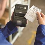 Brother RJ-3050 3" Mobile Printer in office 2