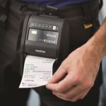 Brother RJ-3150 3" Mobile Printer Being Used 1