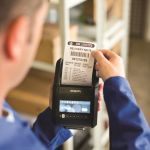 Brother RJ-3150 3" Mobile Printer Being Used 2