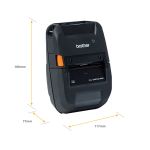 Brother RJ-3230B Mobile Receipt Label Printer With Battery 