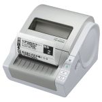 Brother TD-4000 Thermal Label Printer Left View