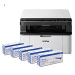 Brother DCP-1610W A4 Mono Laser MFP Right View 2
