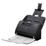 Canon imageFORMULA DR-M160II with open panels and feeder
