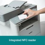 Brother DCP-L6600DW A4 Mono Laser Multifunction Printer Front View