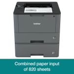 Brother HL-L5100DNT A4 Mono Laser Printer Left View