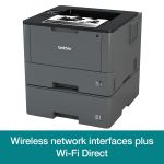 Brother HL-L5200DWT A4 Mono Laser Printer Right View