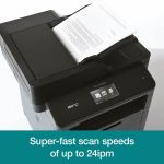 Brother MFC-L5700DN A4 Multifunction Printer Left View