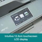 Brother MFC-L6900DW A4 All In One Mono Laser Printer Left View