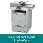 Brother MFC-L6900DWT A4 Mono Laser Printer Front
