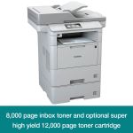 Brother MFC-L6900DWT A4 Mono Laser Printer Front