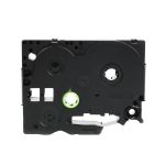 Compatible Brother TZe741 18mm Gloss Black On Green Tape