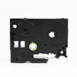 Compatible Brother TZE211 6mm Gloss Black On White Tape