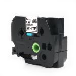 Compatible Brother TZ251 24mm Gloss Black On White Tape