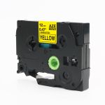 Compatible Brother TZ631 12mm Gloss Black On Yellow Tape 