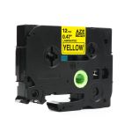 Compatible Brother TZ631 12mm Gloss Black On Yellow Tape 