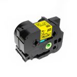 Compatible Brother TZ661 36mm Black On Yellow Tape 