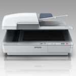Epson WorkForce DS-6500 A4 Flatbed Scanner with ADF open view