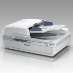 Epson WorkForce DS-7500 A4 Flatbed Scanner with ADF front view