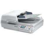 Epson WorkForce DS-7500N A4 Flatbed Network Scanner left view