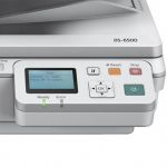 Epson WorkForce DS-7500N A4 Flatbed Network Scanner close up