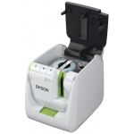 Epson LabelWorks LW-1000P Thermal Label Printer printing open top