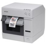 Epson TM-C3400 Colour Network Label Printer left view