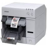 Epson TM-C3400 Colour Network Label Printer left view