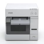 Epson TM-C3400 Colour Network Label Printer front view