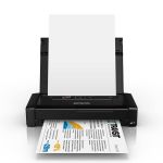 Epson Workforce WF-100W Portable Inkjet Printer front view