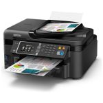 Epson WorkForce Pro WF-5690DWF A4 Colour Inkjet MFP front view printing
