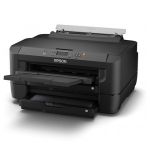 Epson WorkForce WF-7110DTW A3+ Colour Inkjet Printer left view with tray open