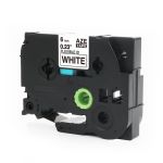 Compatible Brother TZFX211 6mm Flexi Tape Black on White Tape
