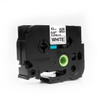 Compatible Brother TZFX231 12mm Flexi Tape Black On White Tape