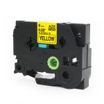 Compatible Brother TZFX611 6mm Flexi Tape Black on Yellow Tape