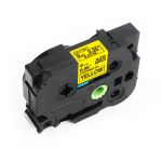 Compatible Brother TZFX621 9mm Flexi Tape Black On Yellow Tape