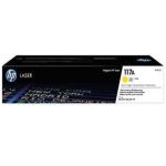 HP 117A Yellow Toner Cartridge (700 Pages*) W2072A