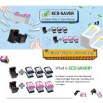 3 x Compatible HP 304XL High Yield Black Ink cartridge (3 x 300 Pages*) N9K08AE