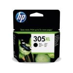 HP 305XL High Yield Black Ink Cartridge (240 Pages*) 3YM62AE