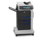 HP LaserJet Enterprise CM4540f A4 Colour Laser MFP Front View with Trays