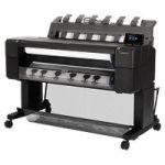 HP DesignJet T1500 36-in Colour Inkjet ePrinter left view