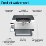 HP LaserJet M209DW Walkaround
