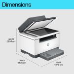 HP LaserJet M234SDN Dimensions