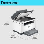 HP LaserJet M234SDW Dimensions